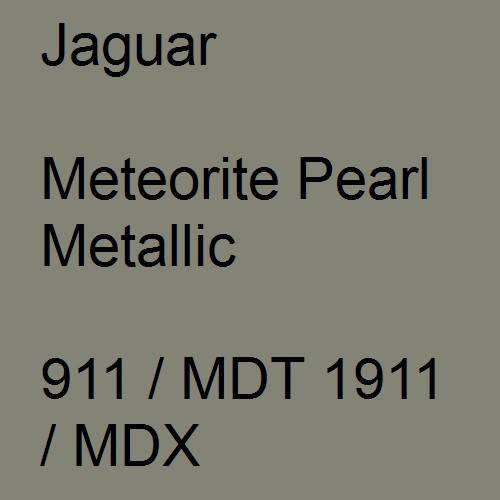 Jaguar, Meteorite Pearl Metallic, 911 / MDT 1911 / MDX.